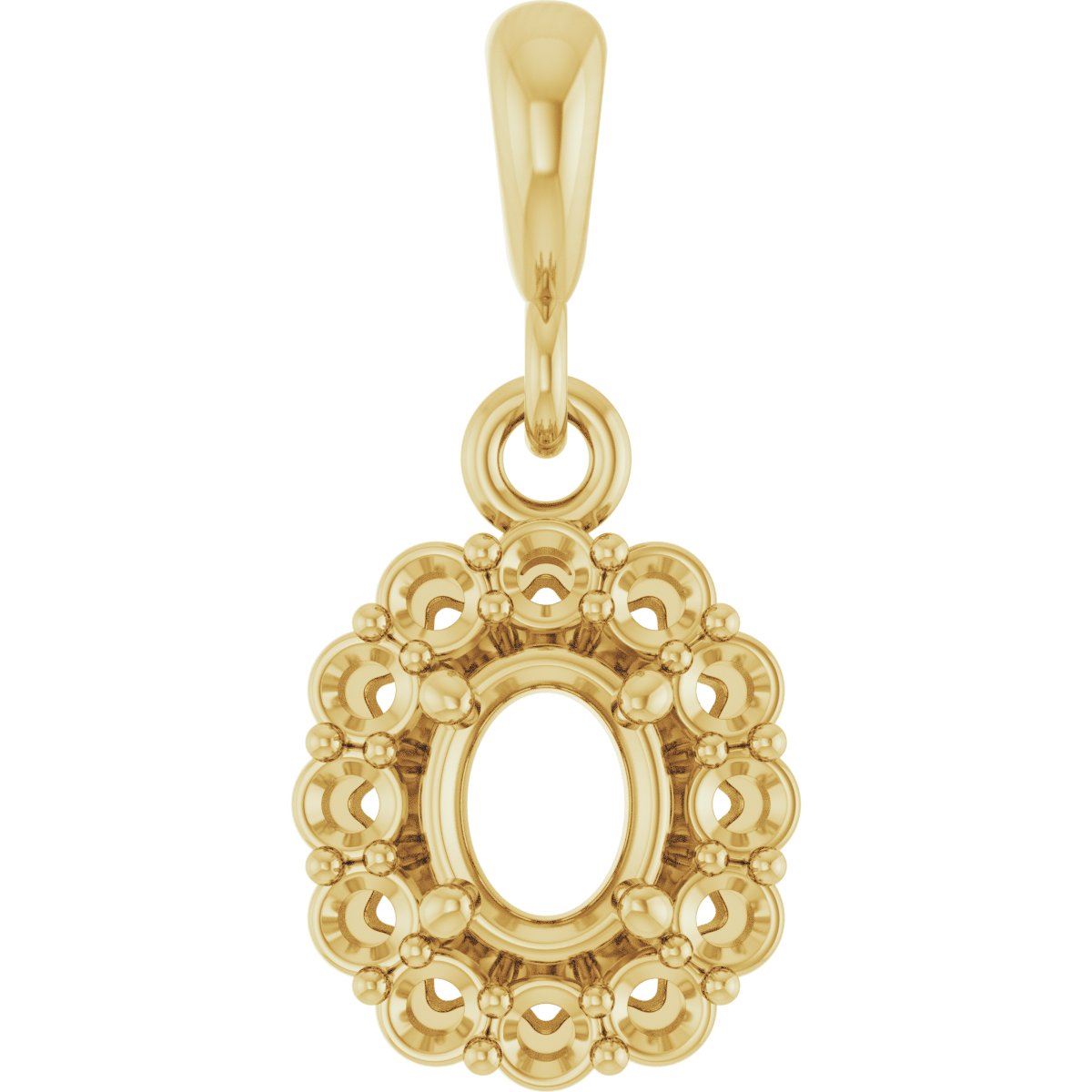Halo-Style Pendant