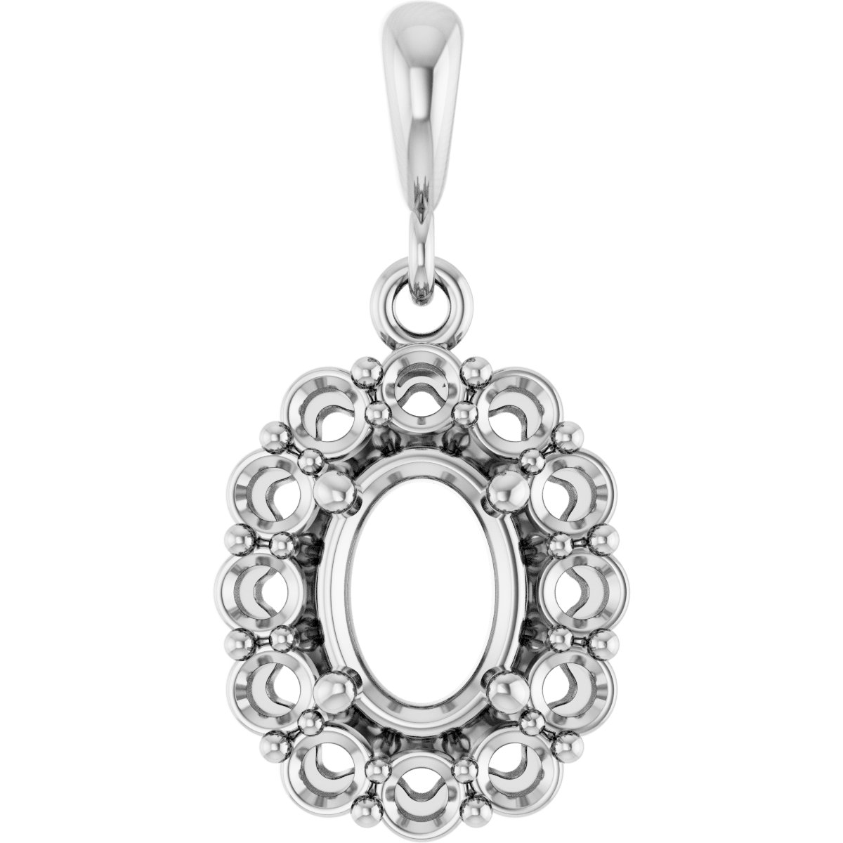Halo-Style Pendant