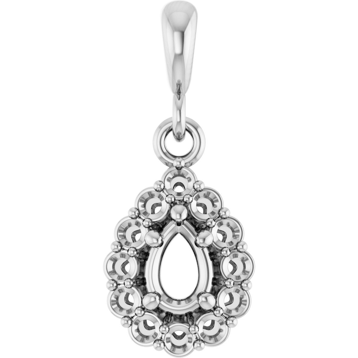 Halo-Style Pendant
