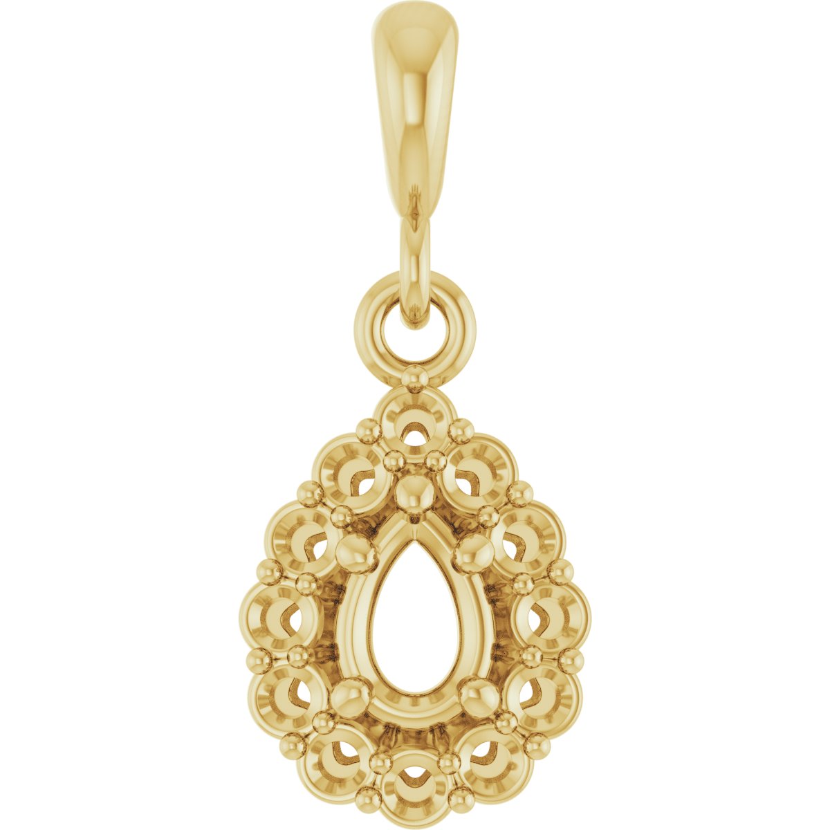 Halo-Style Pendant