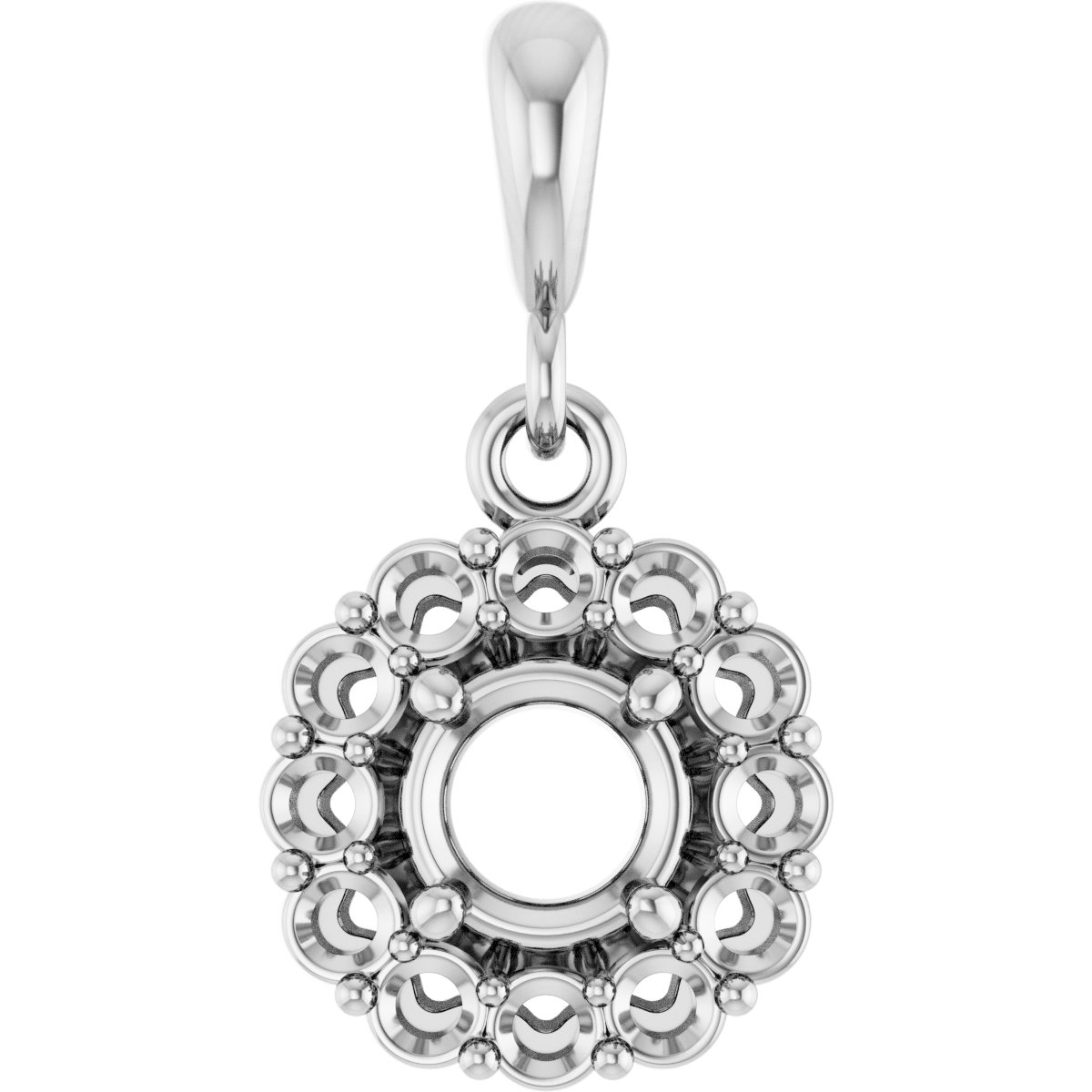 Halo-Style Pendant