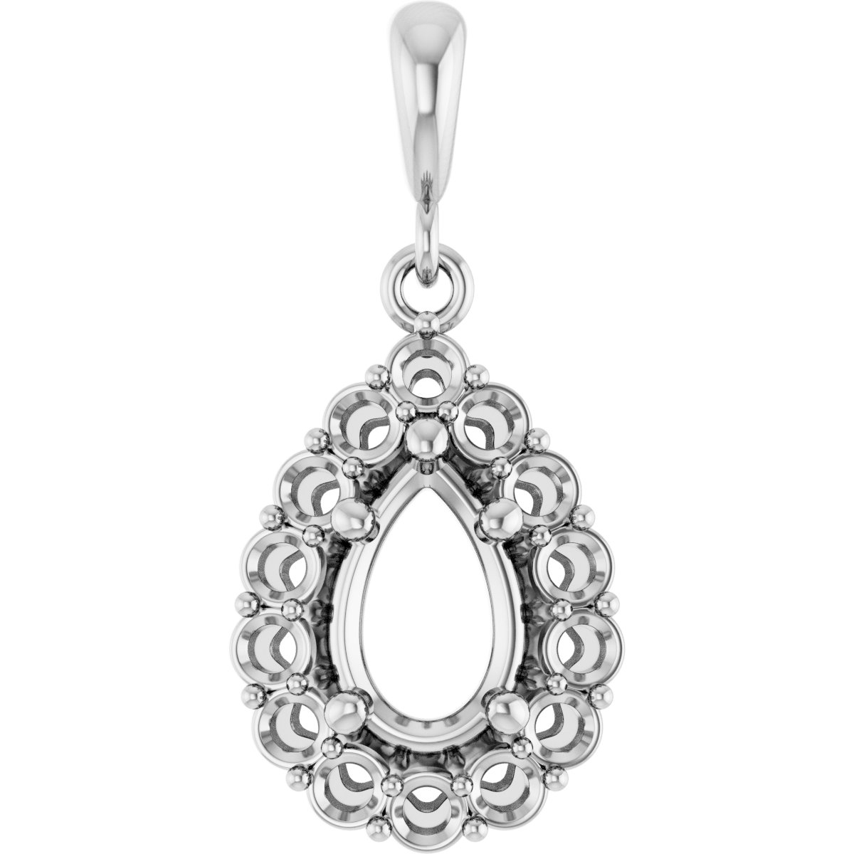 Halo-Style Pendant