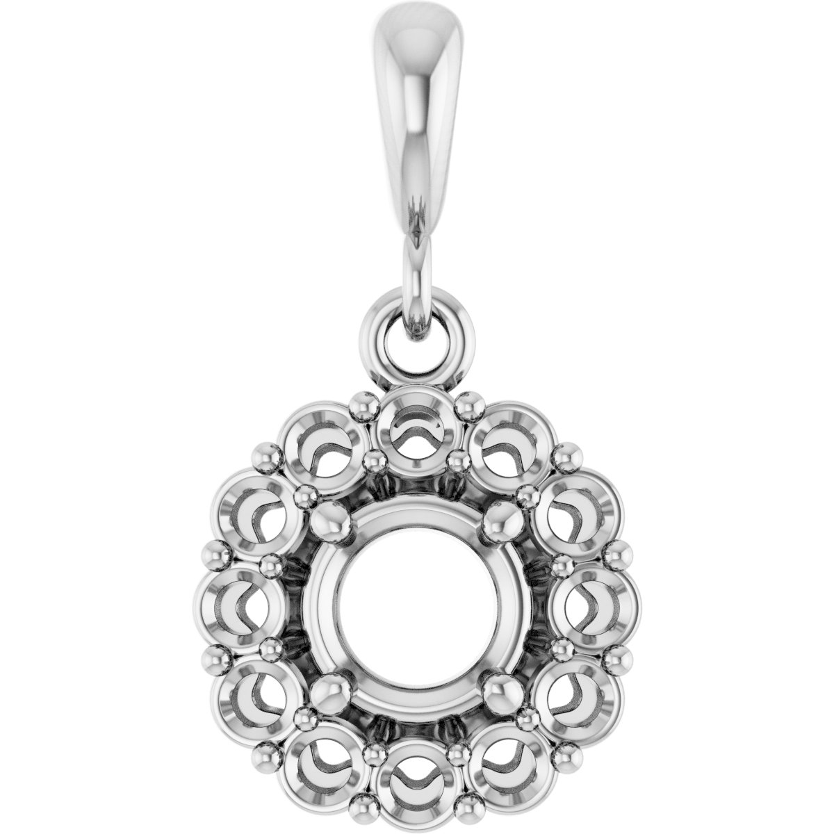 Halo-Style Pendant