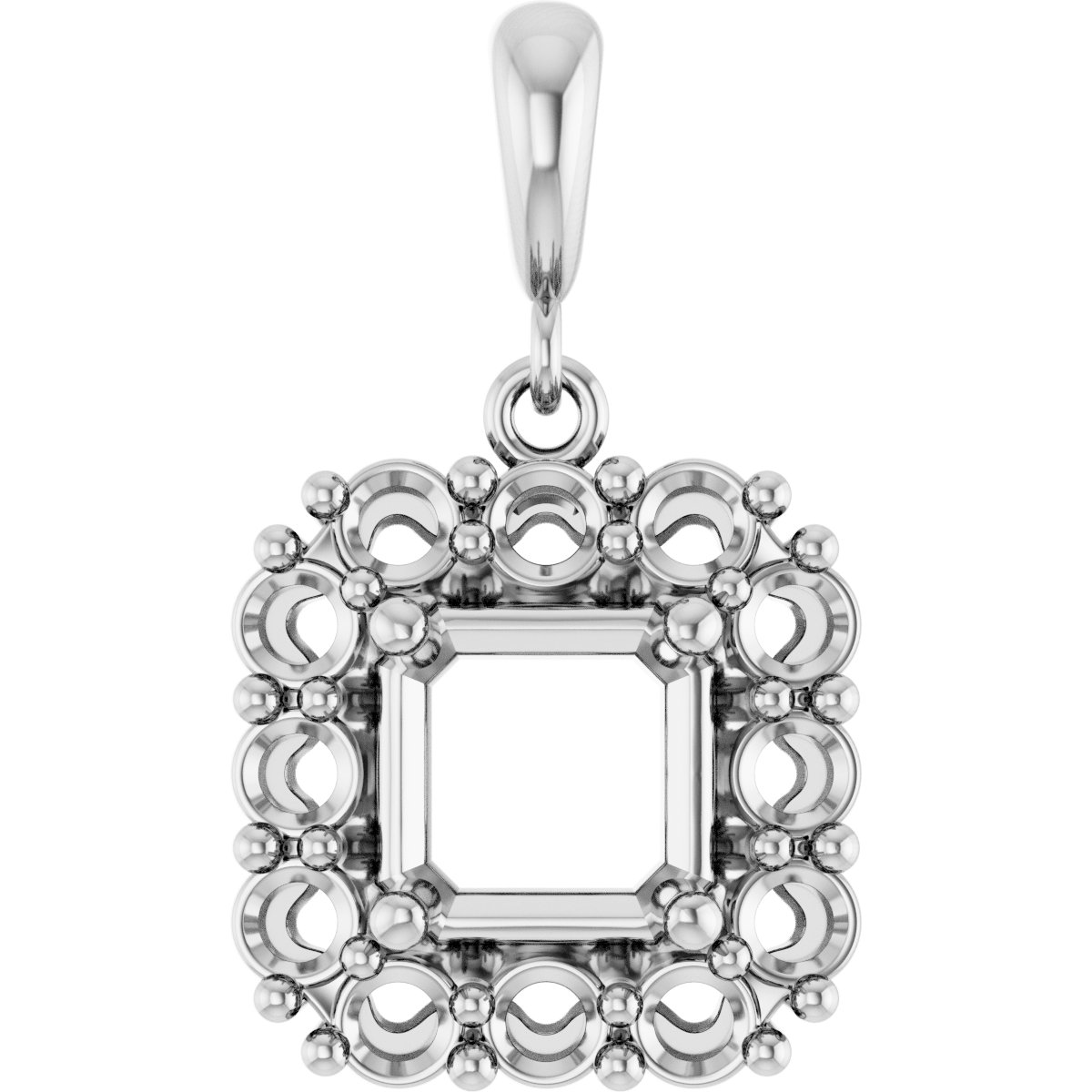 Halo-Style Pendant