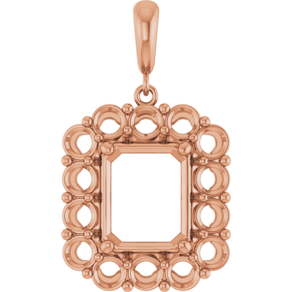 Halo-Style Pendant