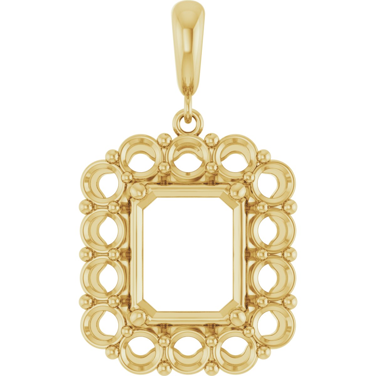 Halo-Style Pendant