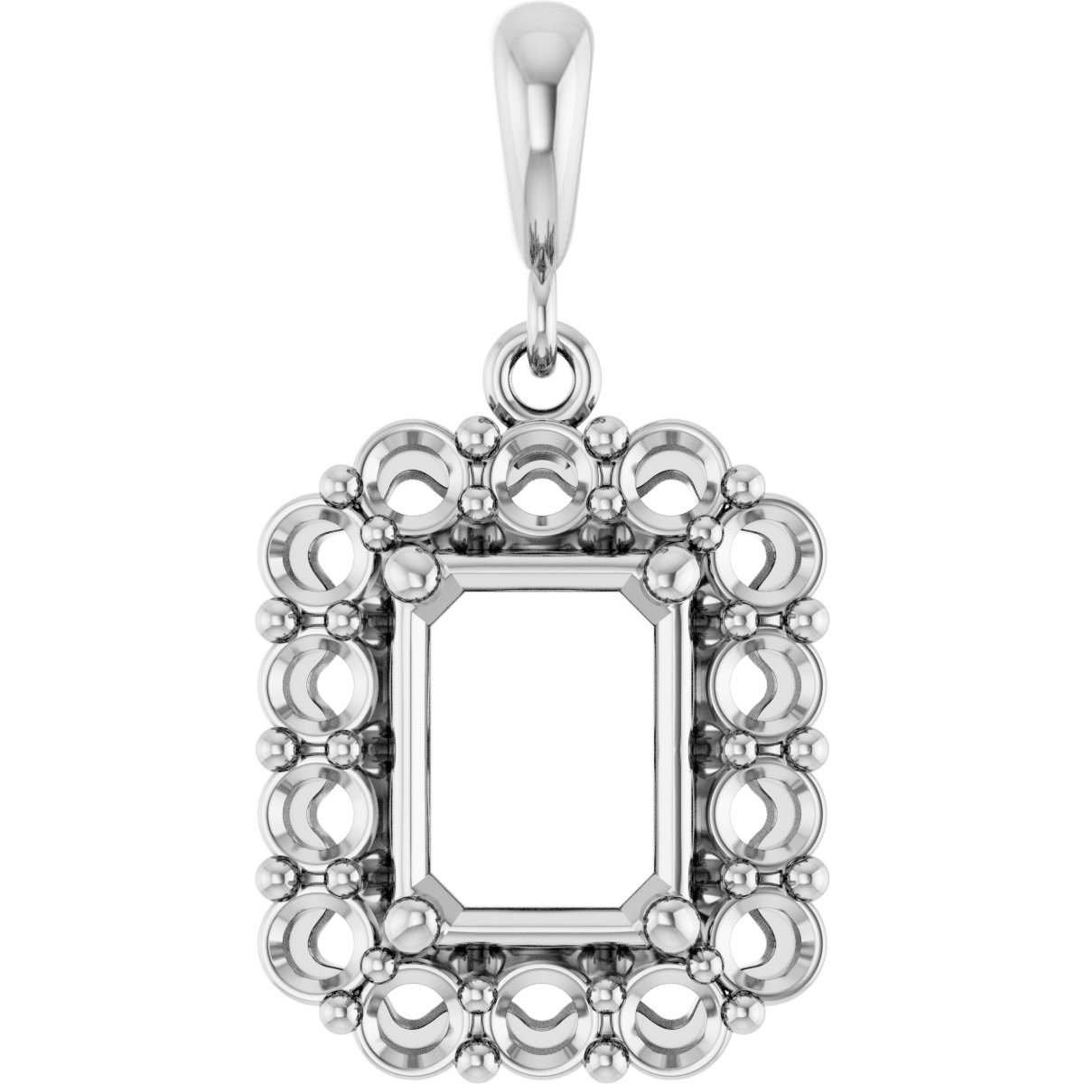 Halo-Style Pendant