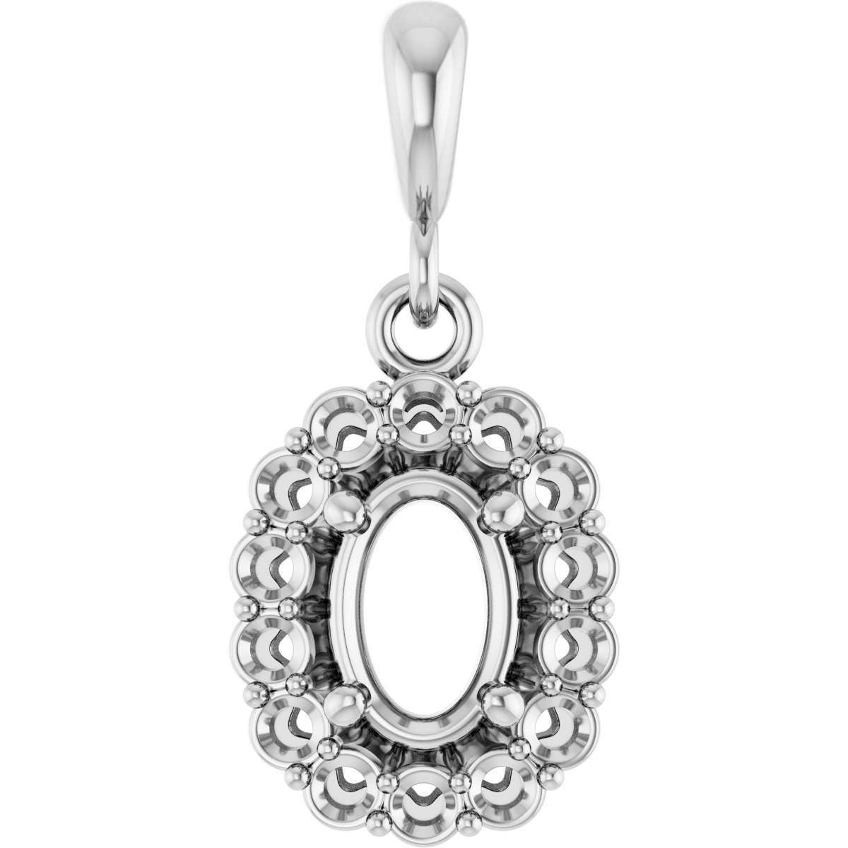 Halo-Style Pendant