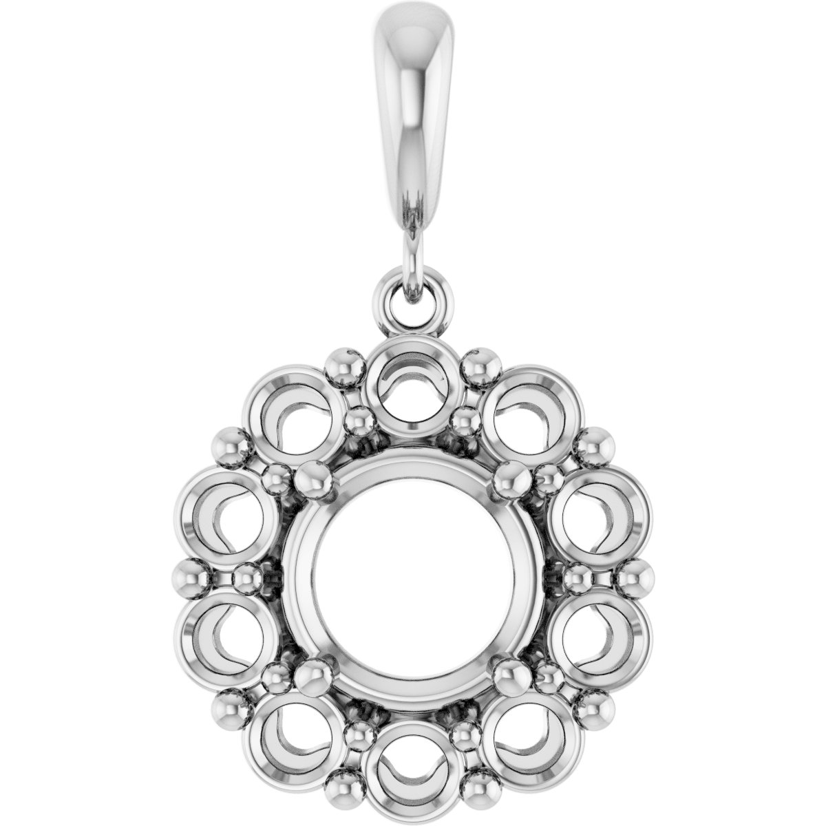 Halo-Style Pendant