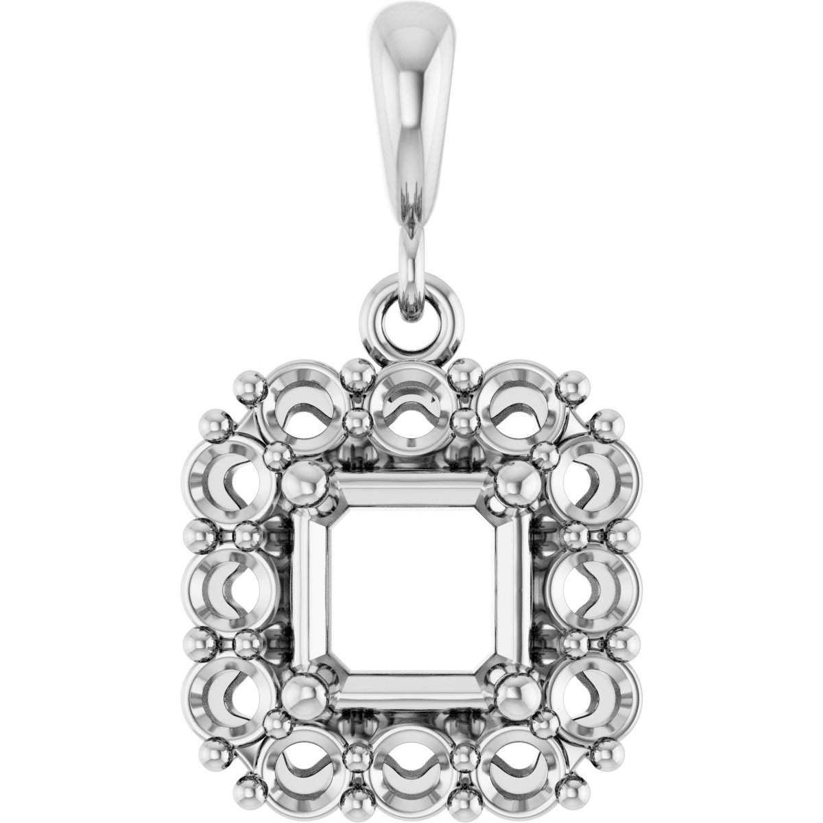 Halo-Style Pendant