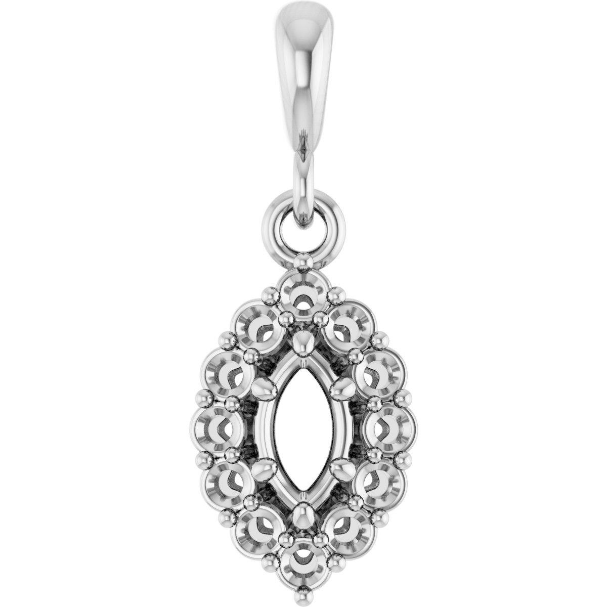 Halo-Style Pendant
