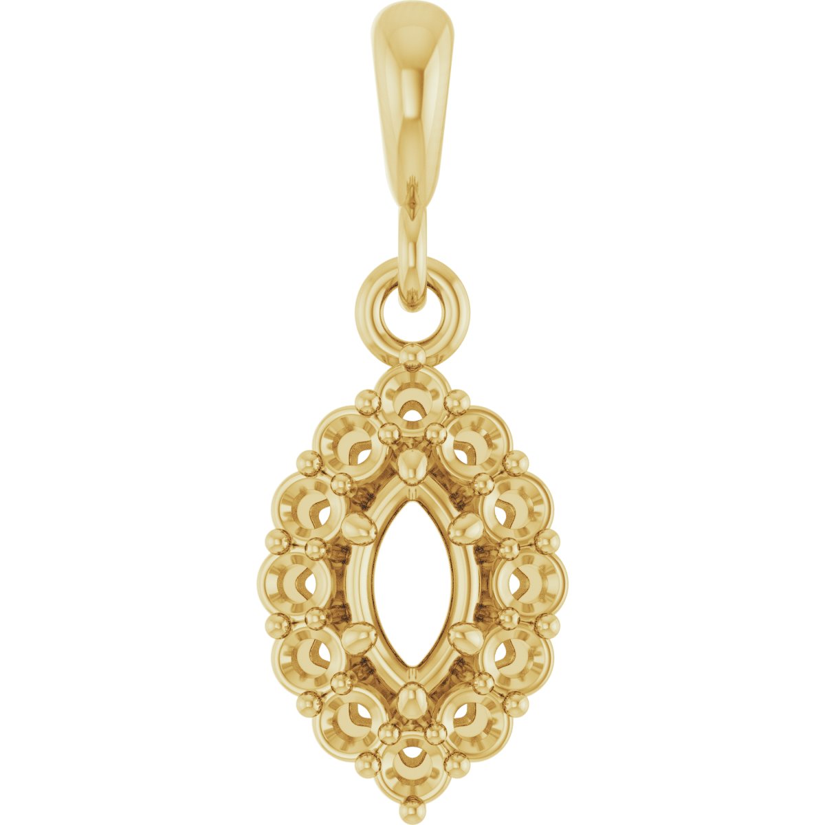 Halo-Style Pendant
