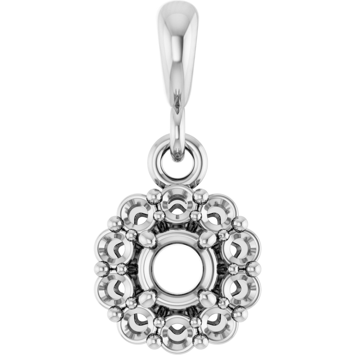 Halo-Style Pendant