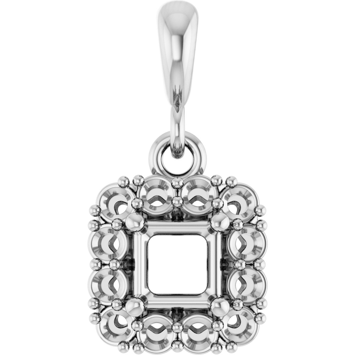 Halo-Style Pendant