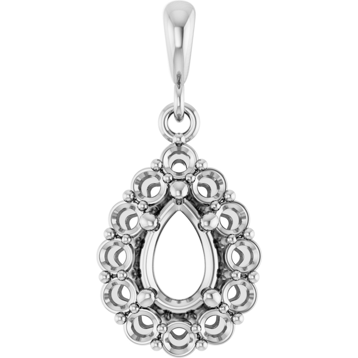 Halo-Style Pendant