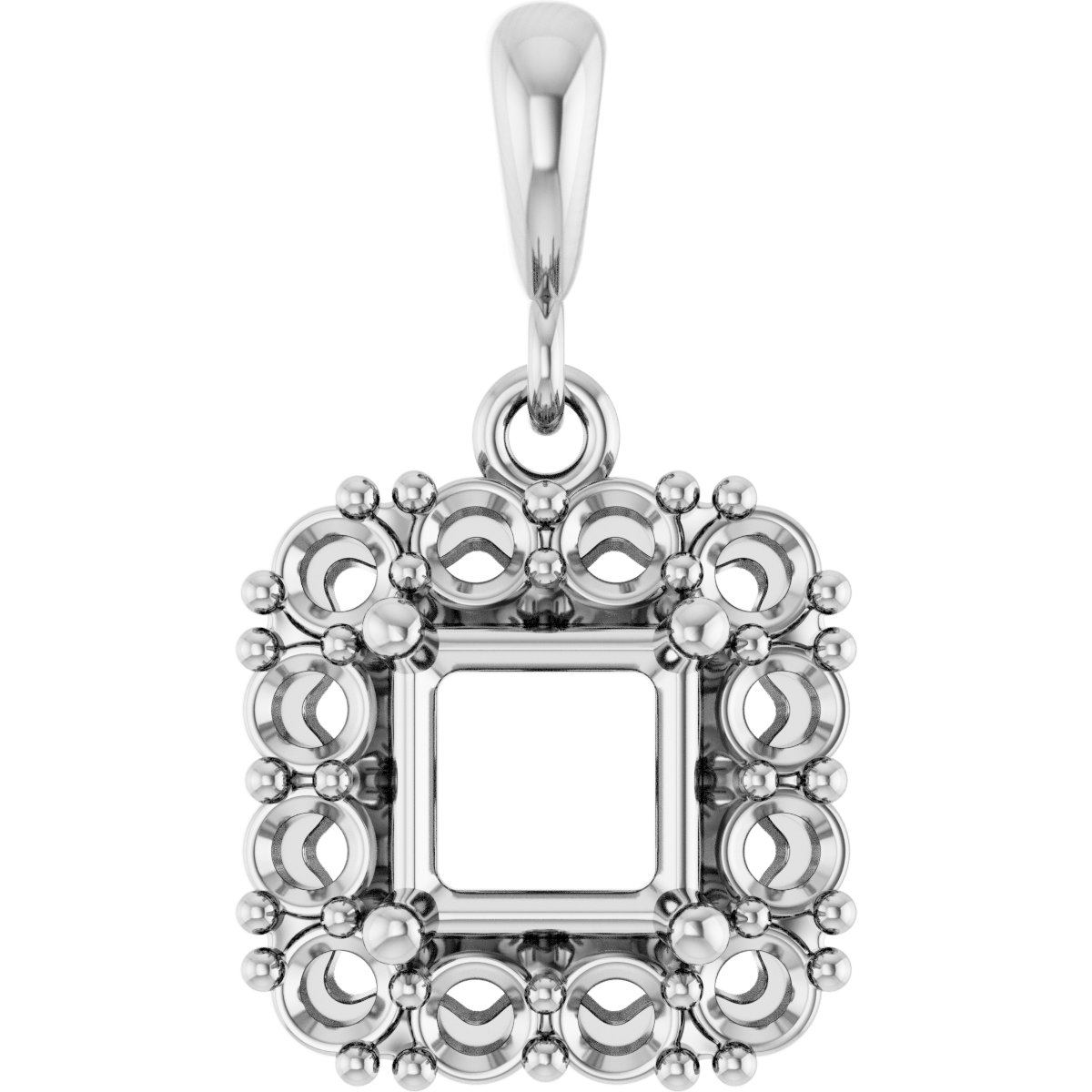 Halo-Style Pendant