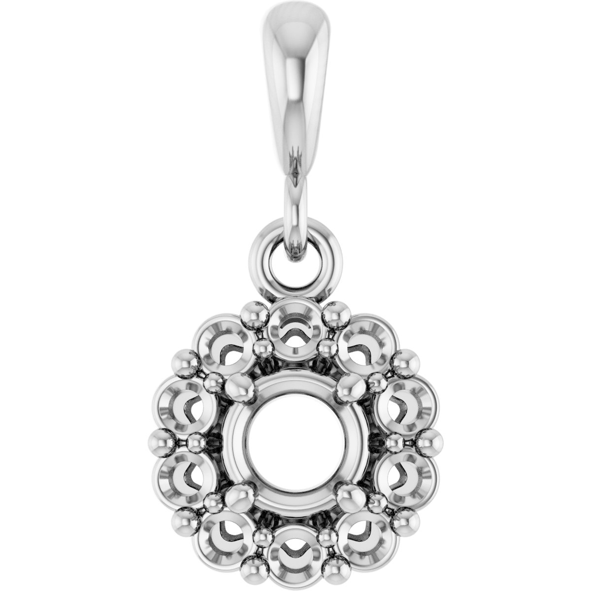 Halo-Style Pendant