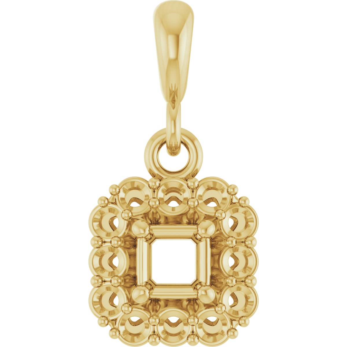 Halo-Style Pendant