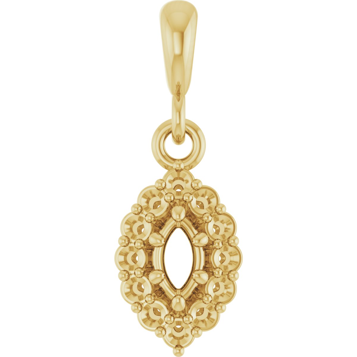 Halo-Style Pendant