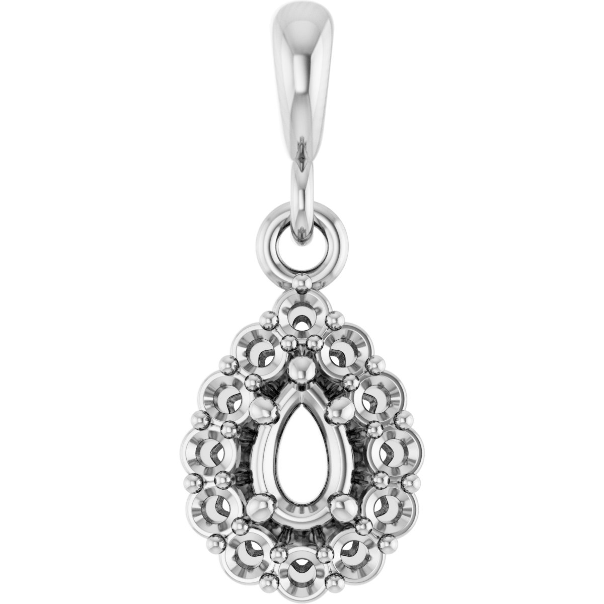 Halo-Style Pendant