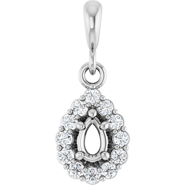 14k White Gold