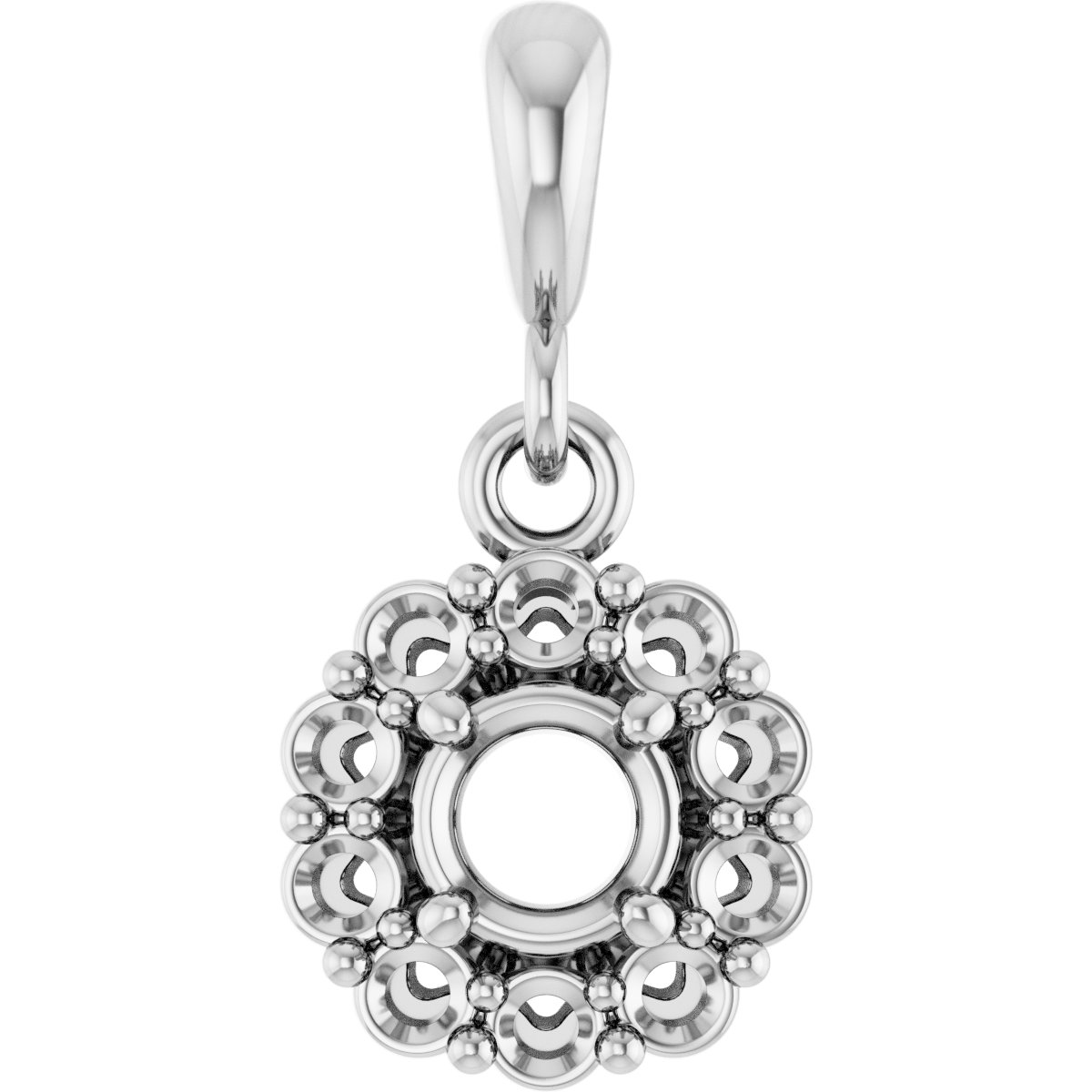 Halo-Style Pendant
