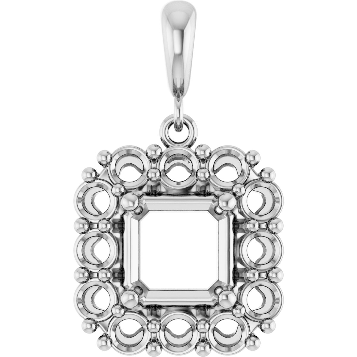 Halo-Style Pendant
