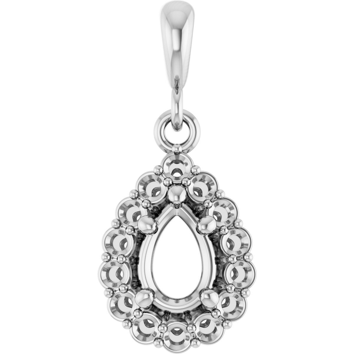 Halo-Style Pendant