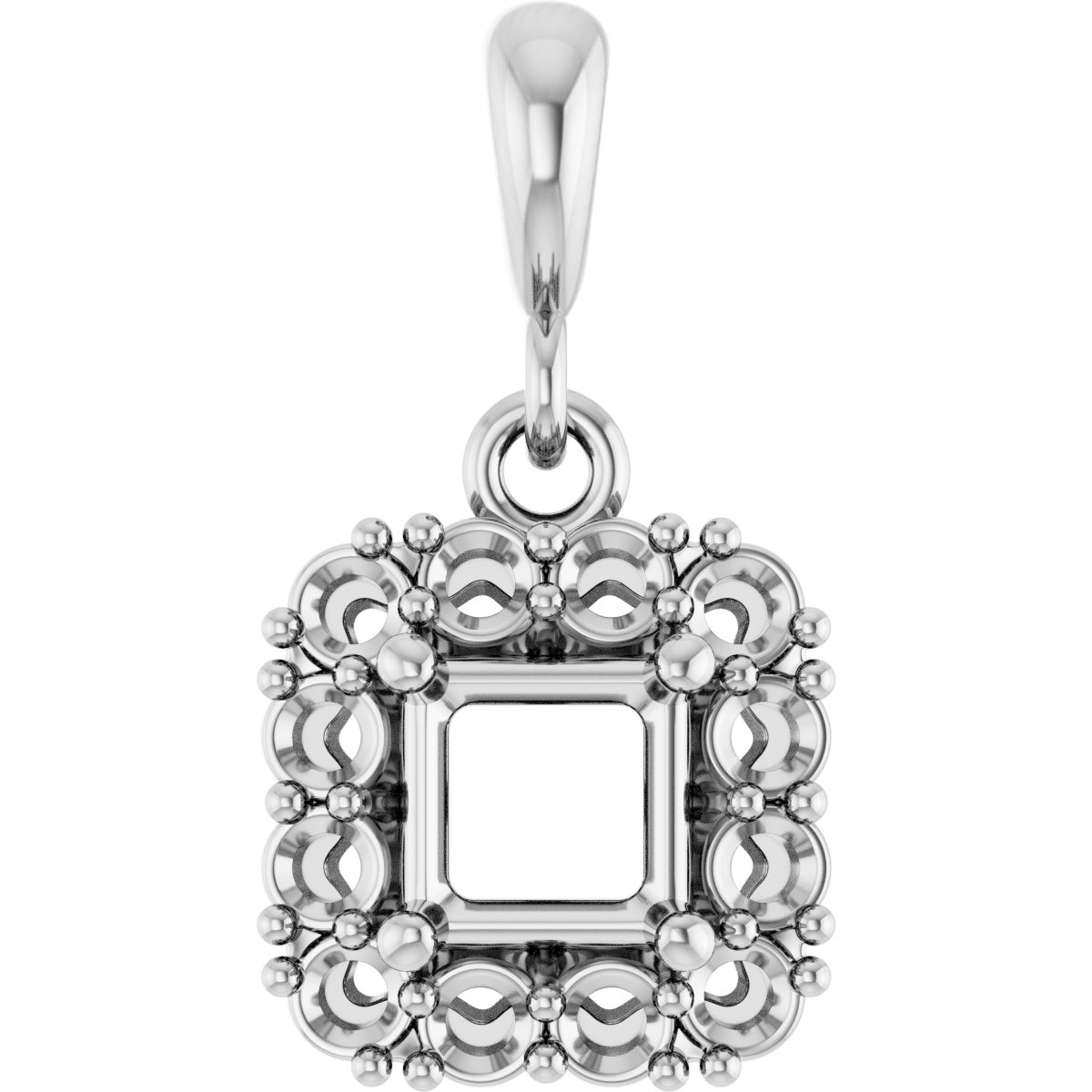 Halo-Style Pendant