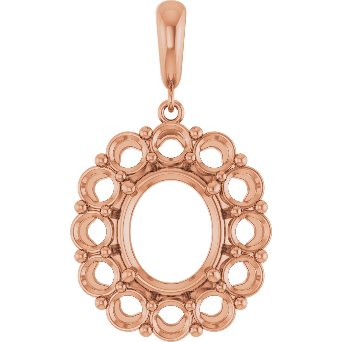Halo-Style Pendant