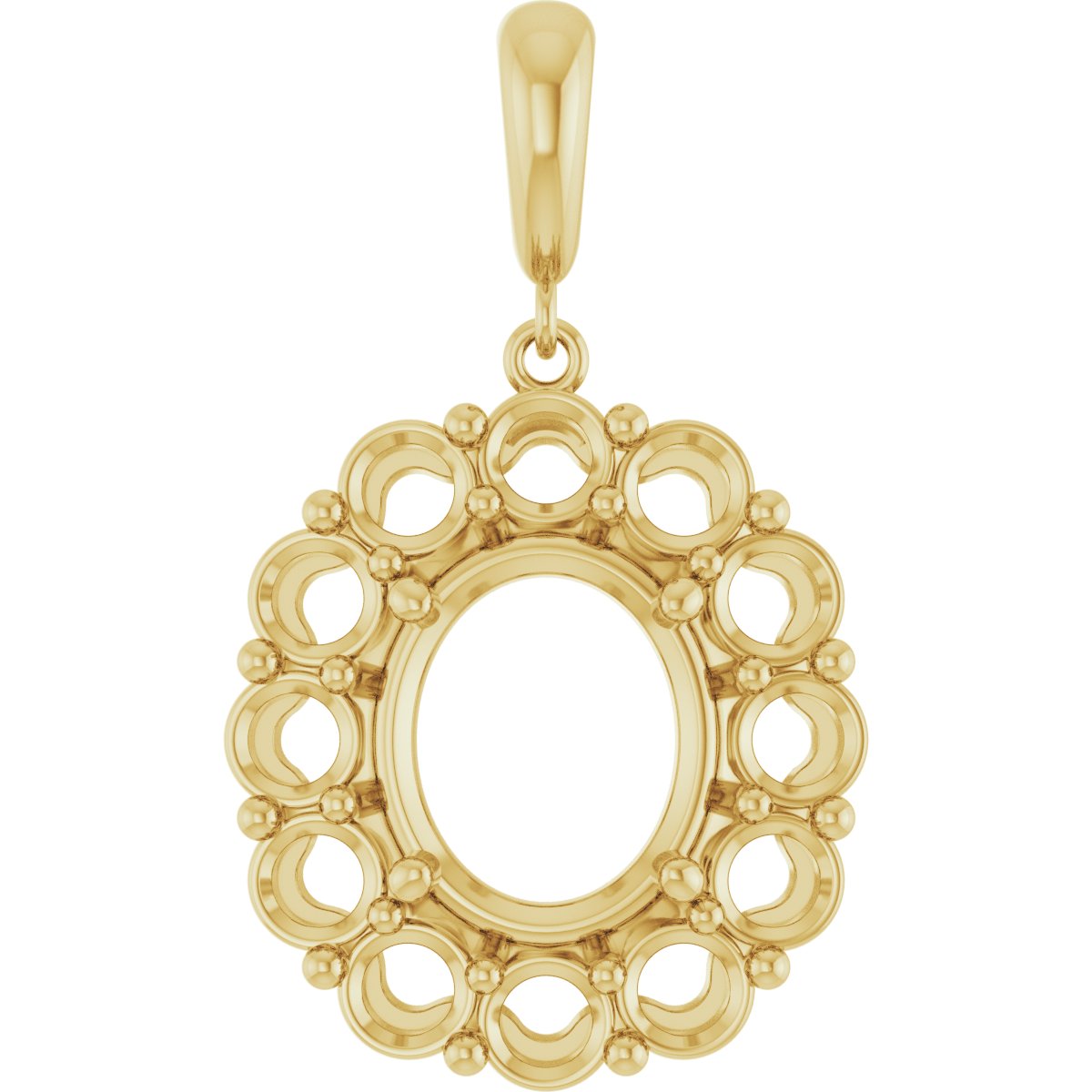 Halo-Style Pendant