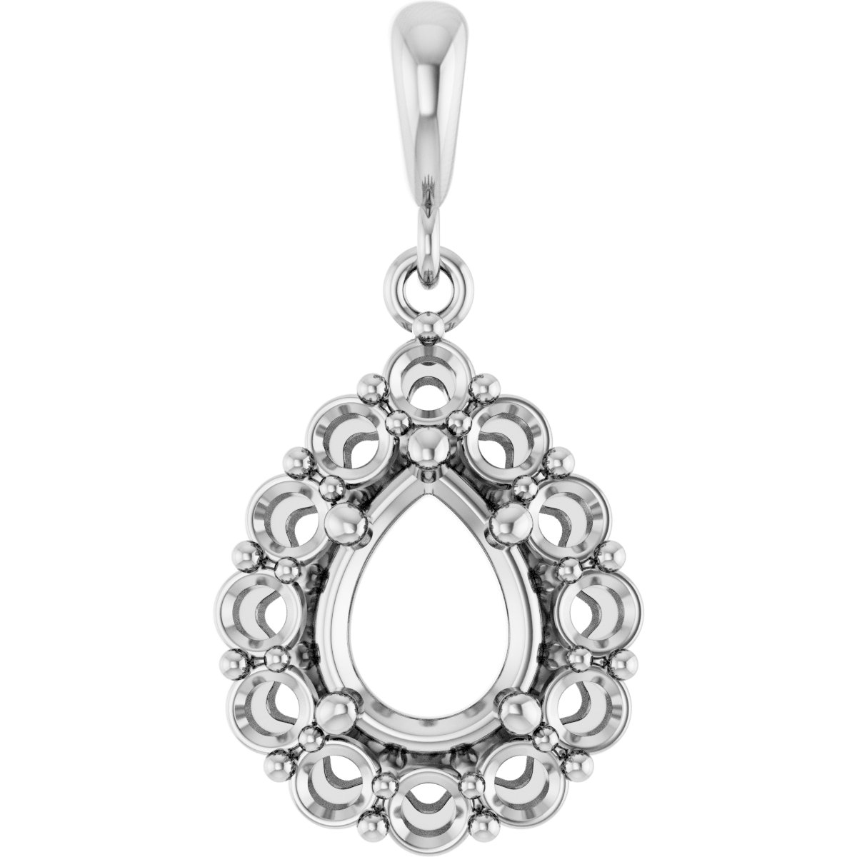 Halo-Style Pendant