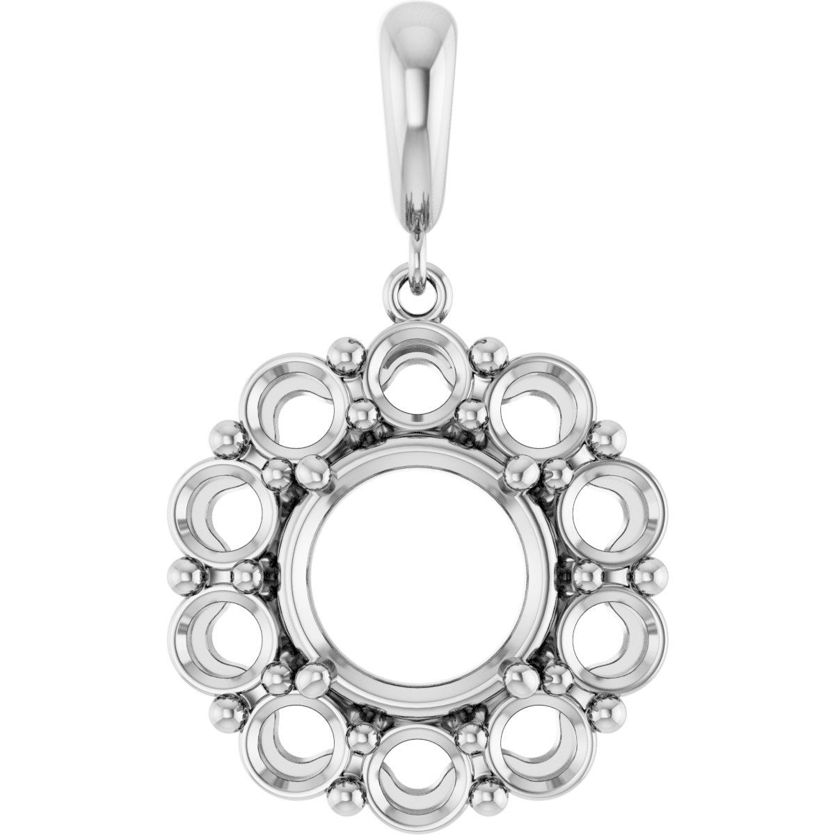 Halo-Style Pendant