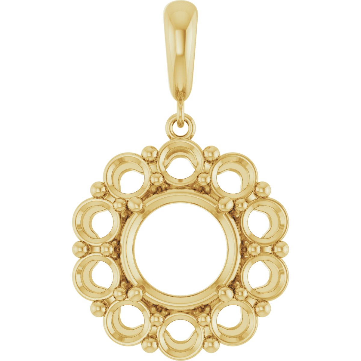 Halo-Style Pendant