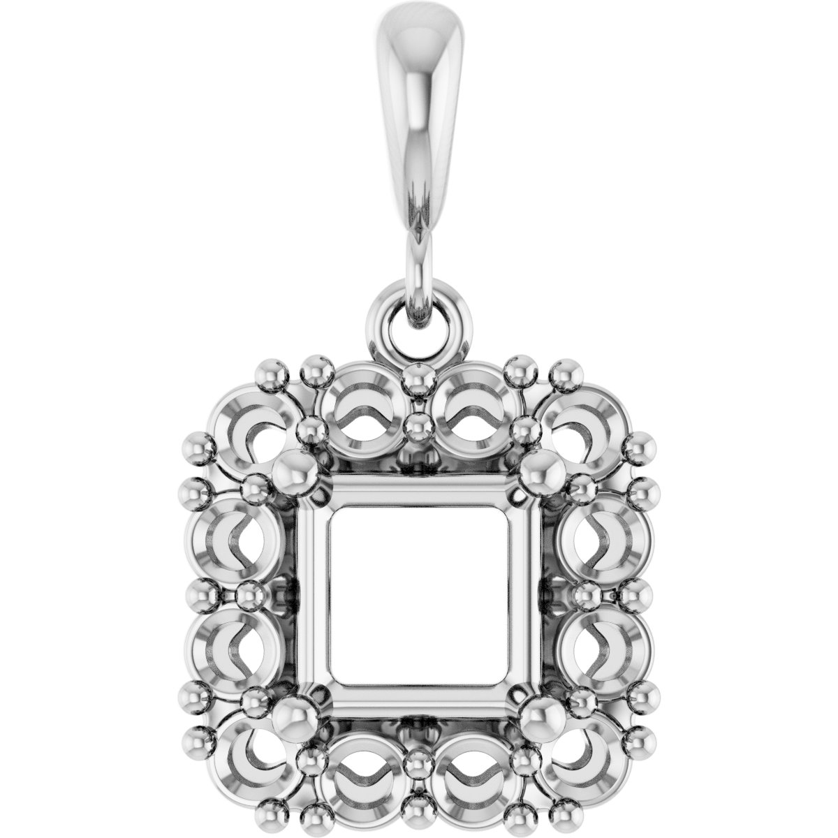 Halo-Style Pendant