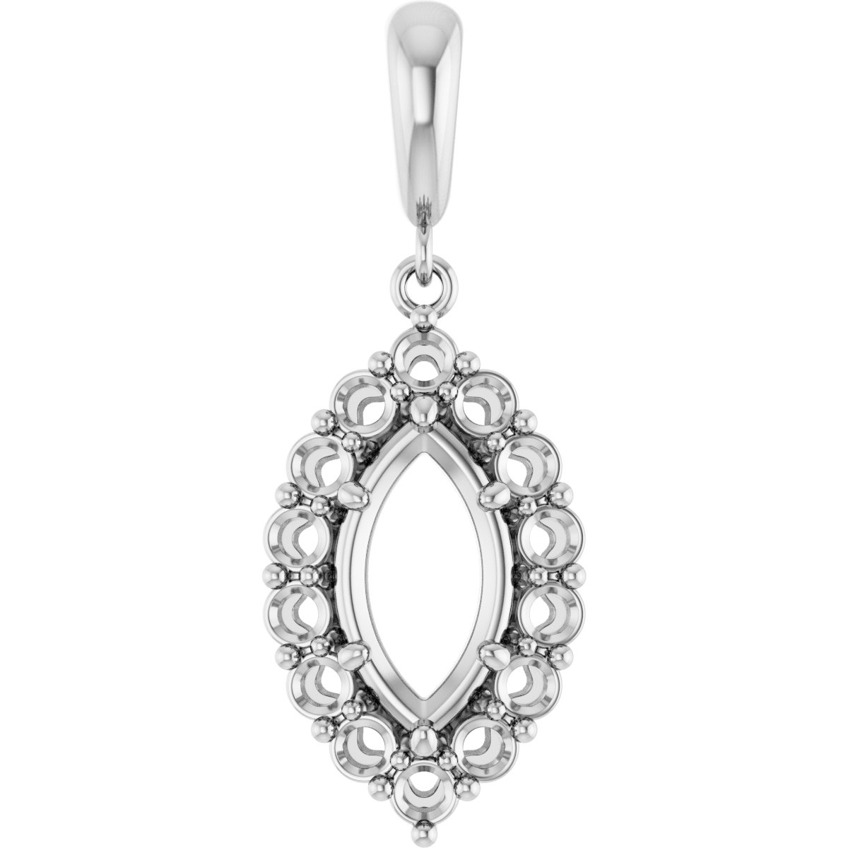Halo-Style Pendant