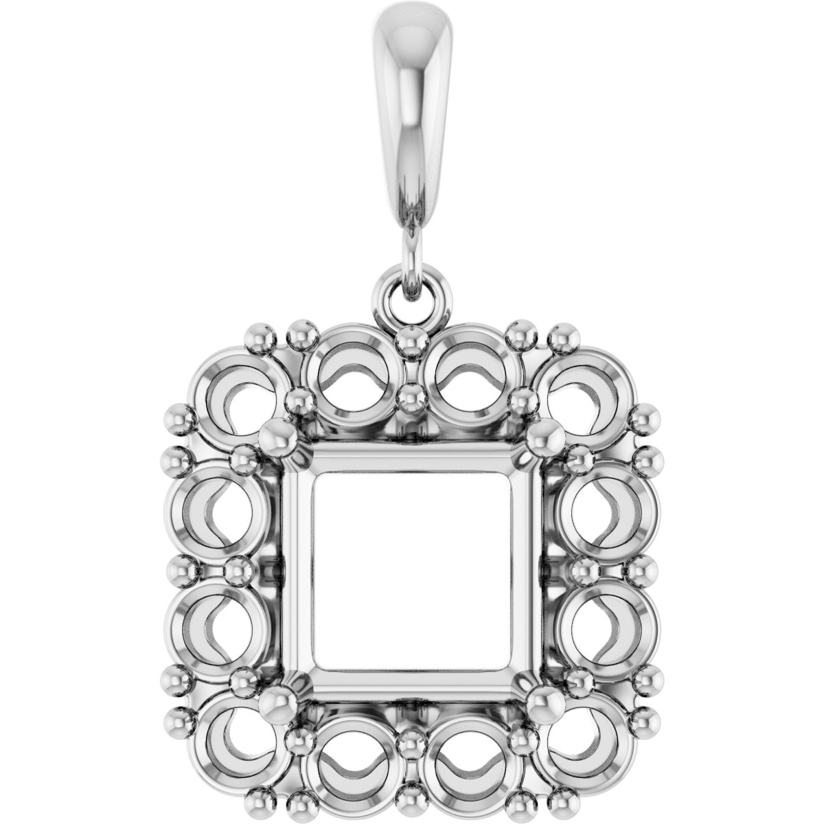 Halo-Style Pendant