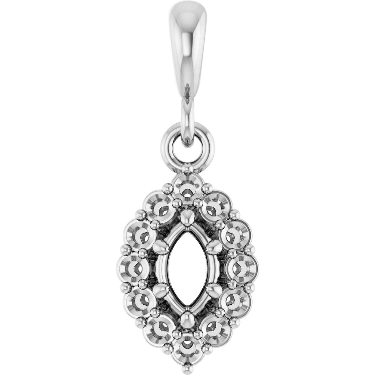 Halo-Style Pendant