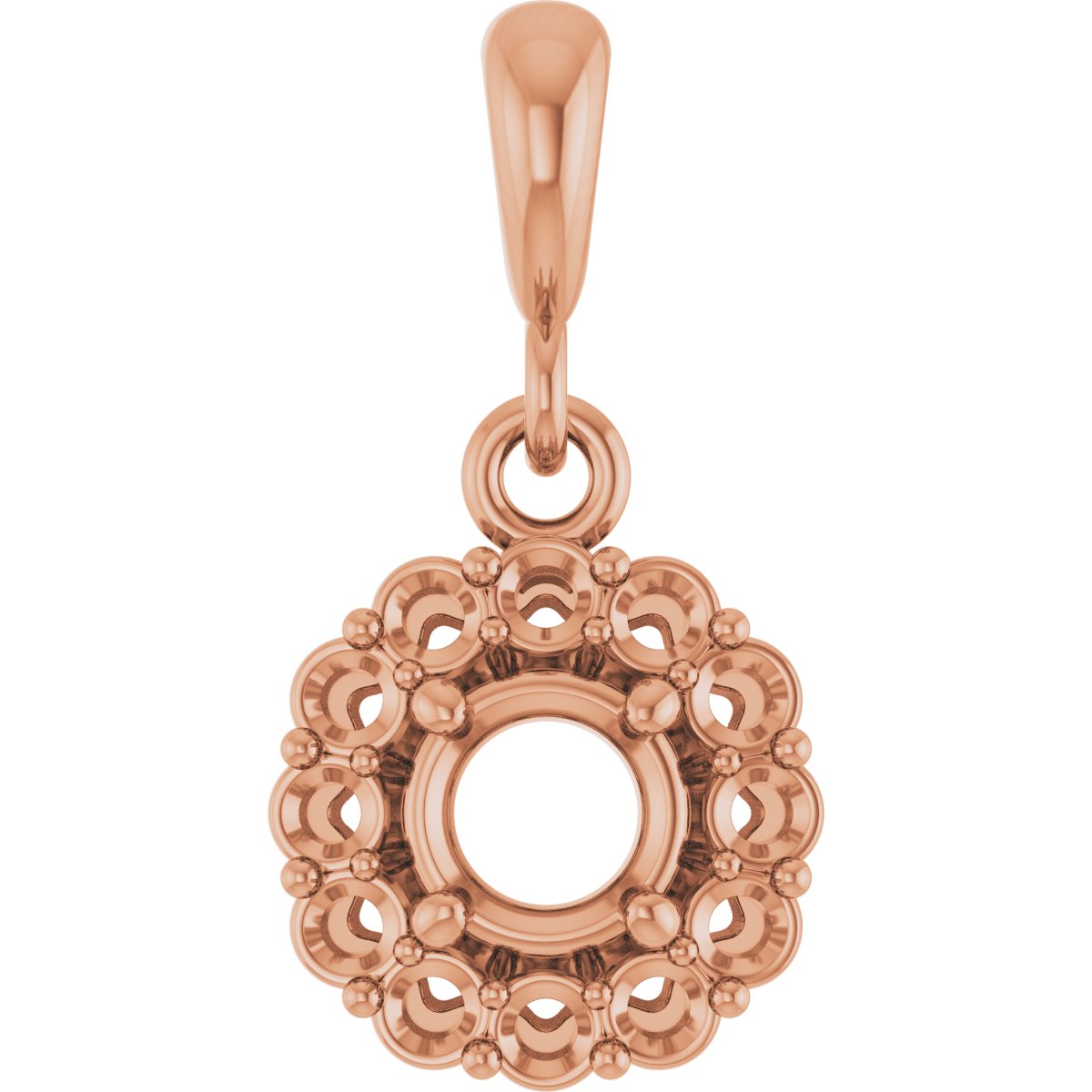 Halo-Style Pendant