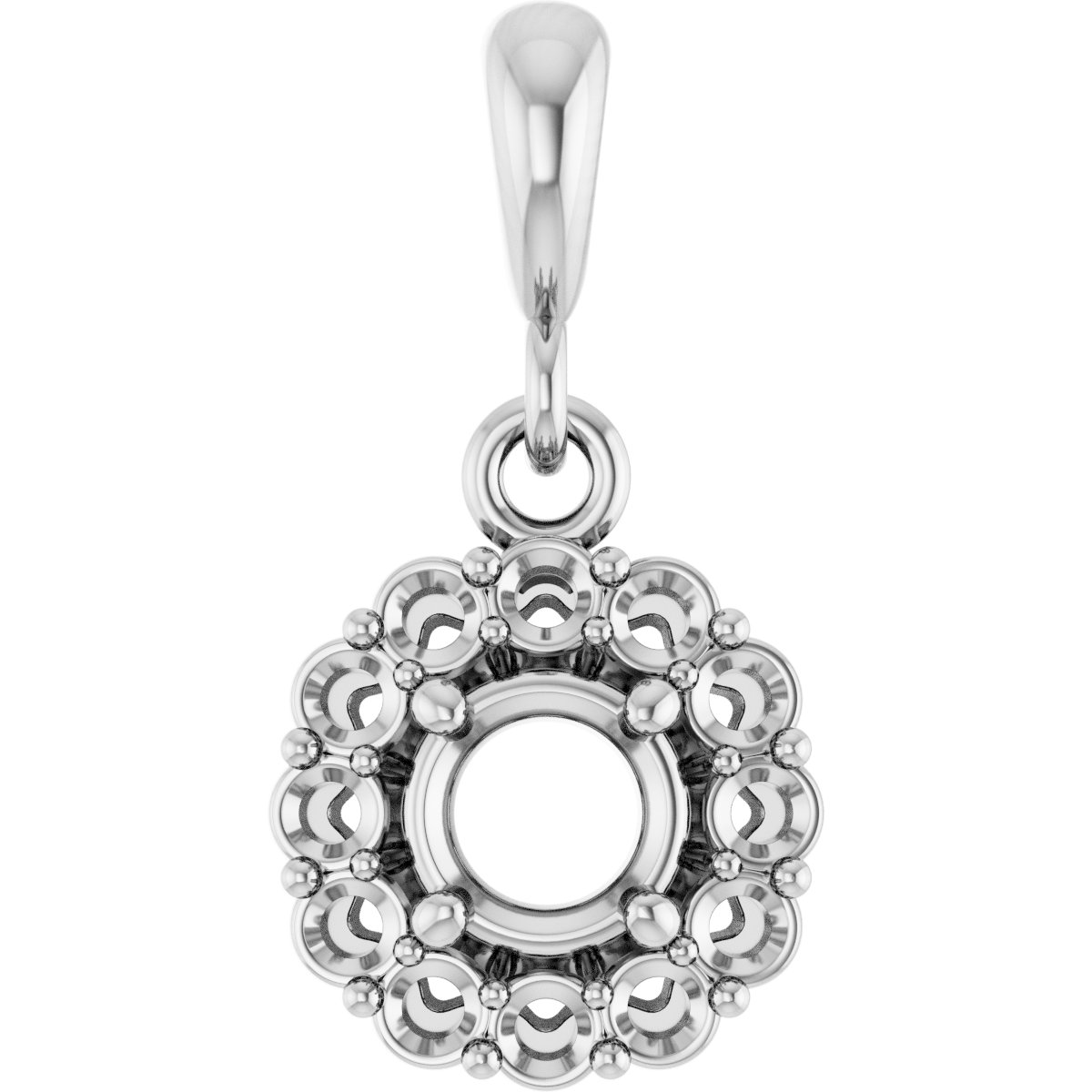 Halo-Style Pendant