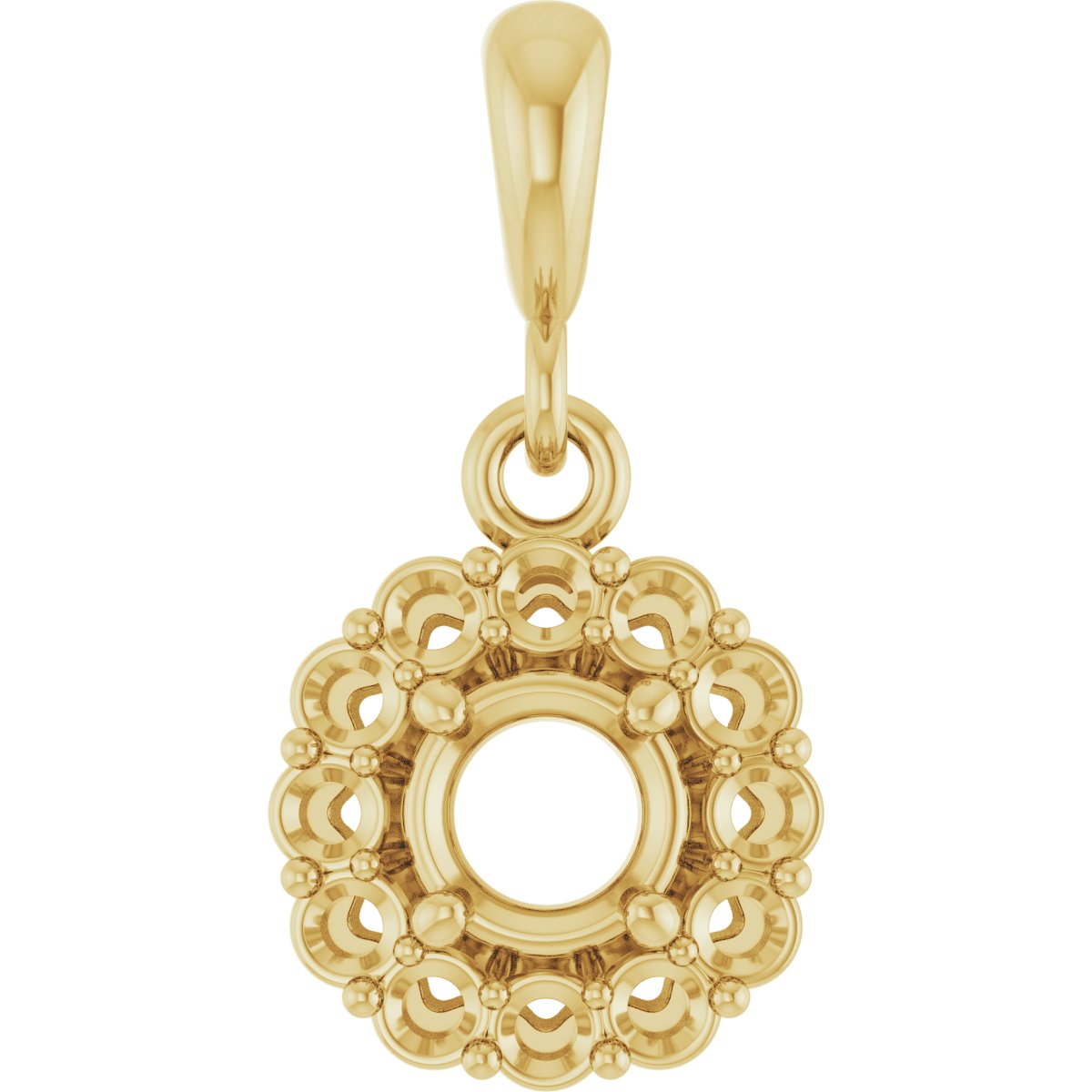 Halo-Style Pendant
