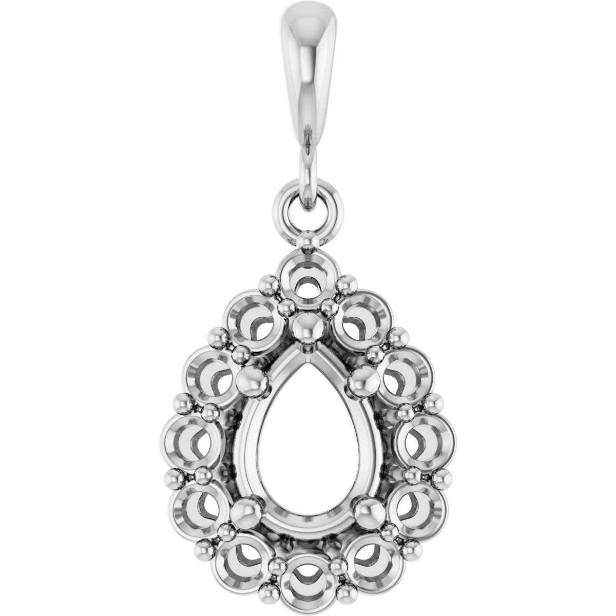 Halo-Style Pendant