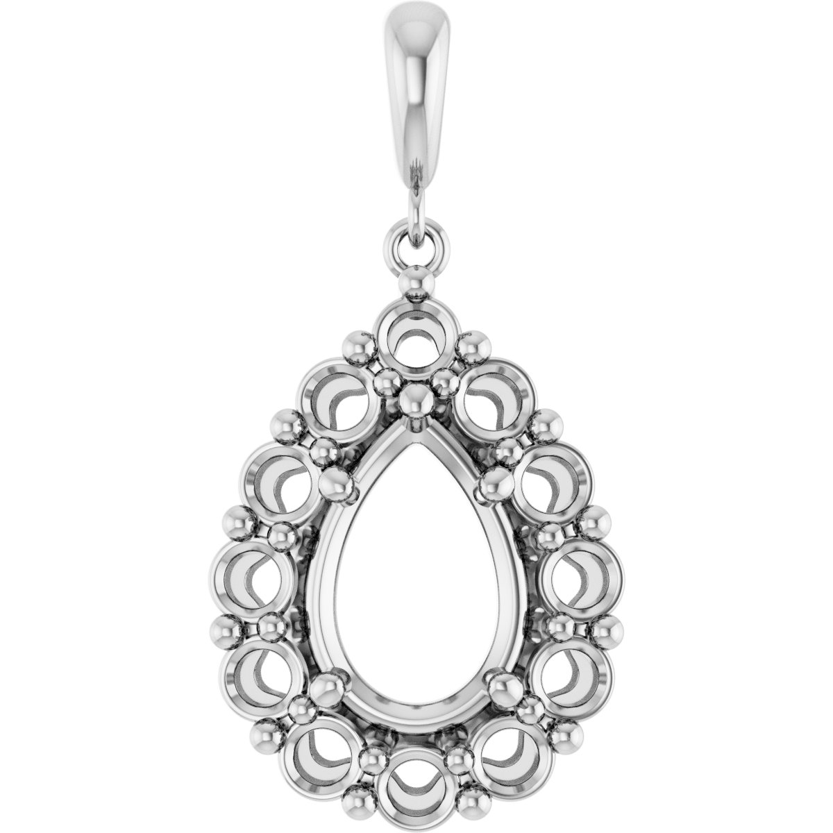 Halo-Style Pendant