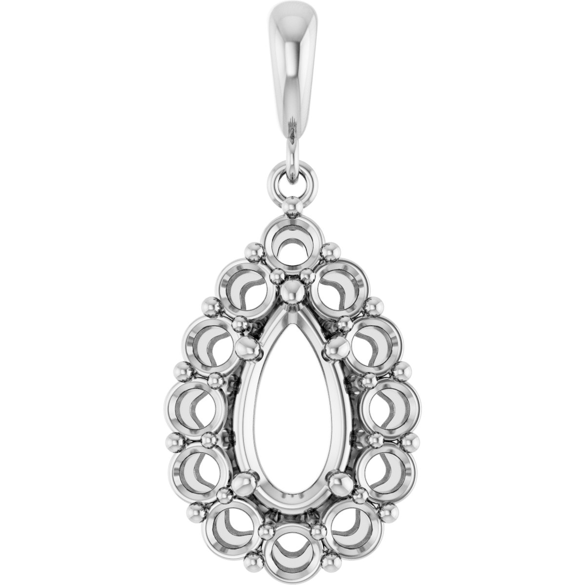 Halo-Style Pendant