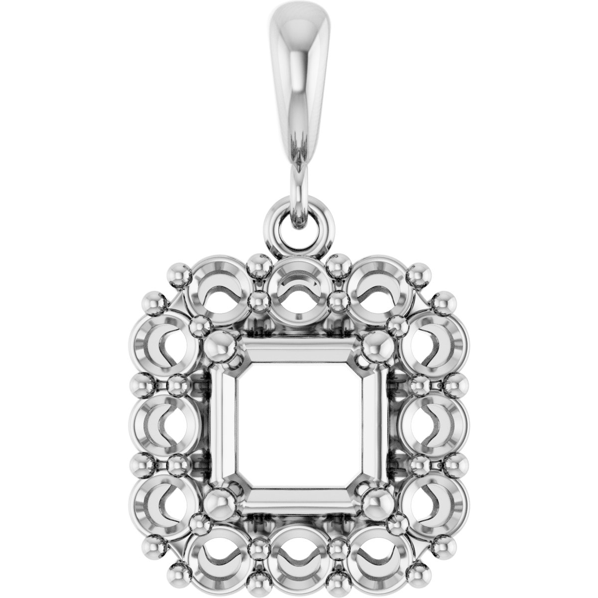 Halo-Style Pendant