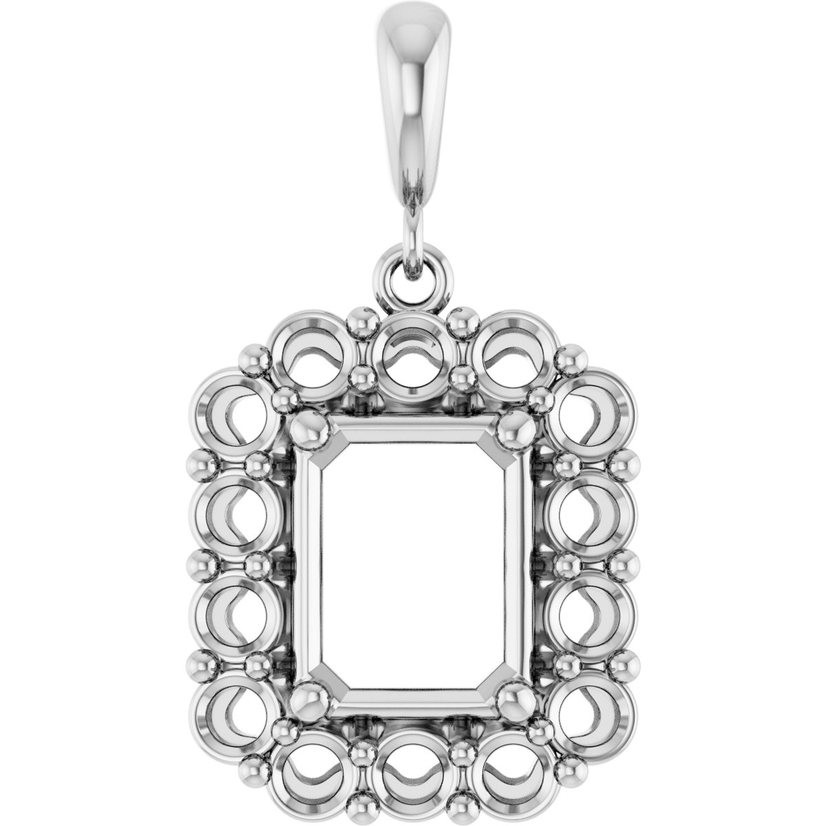 Halo-Style Pendant