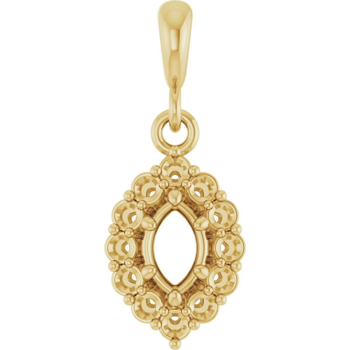 Halo-Style Pendant