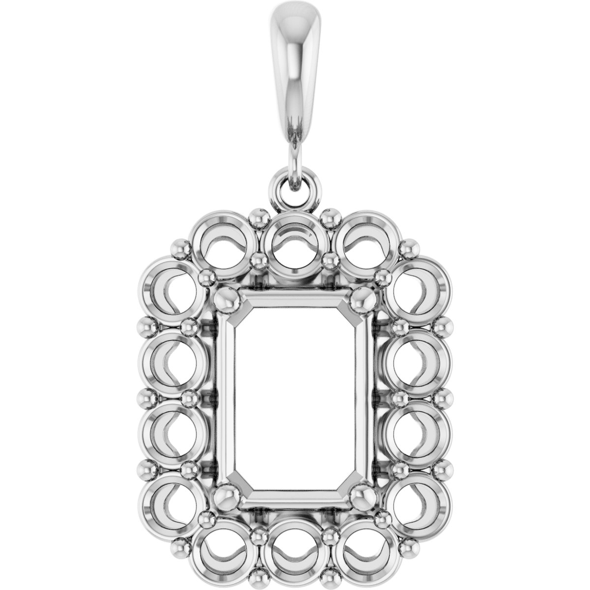 Halo-Style Pendant