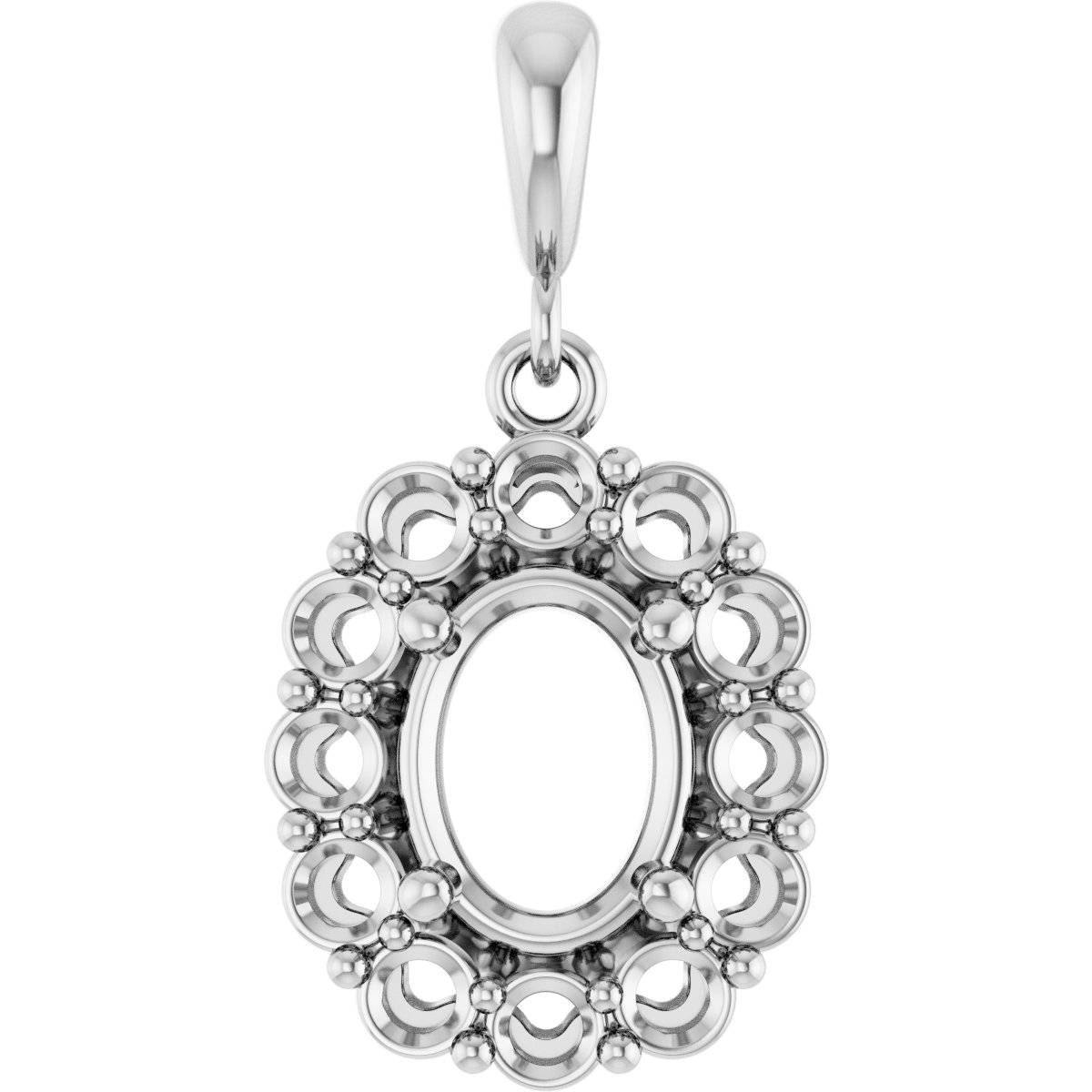 Halo-Style Pendant