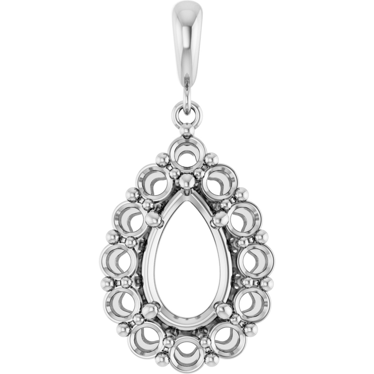 Halo-Style Pendant